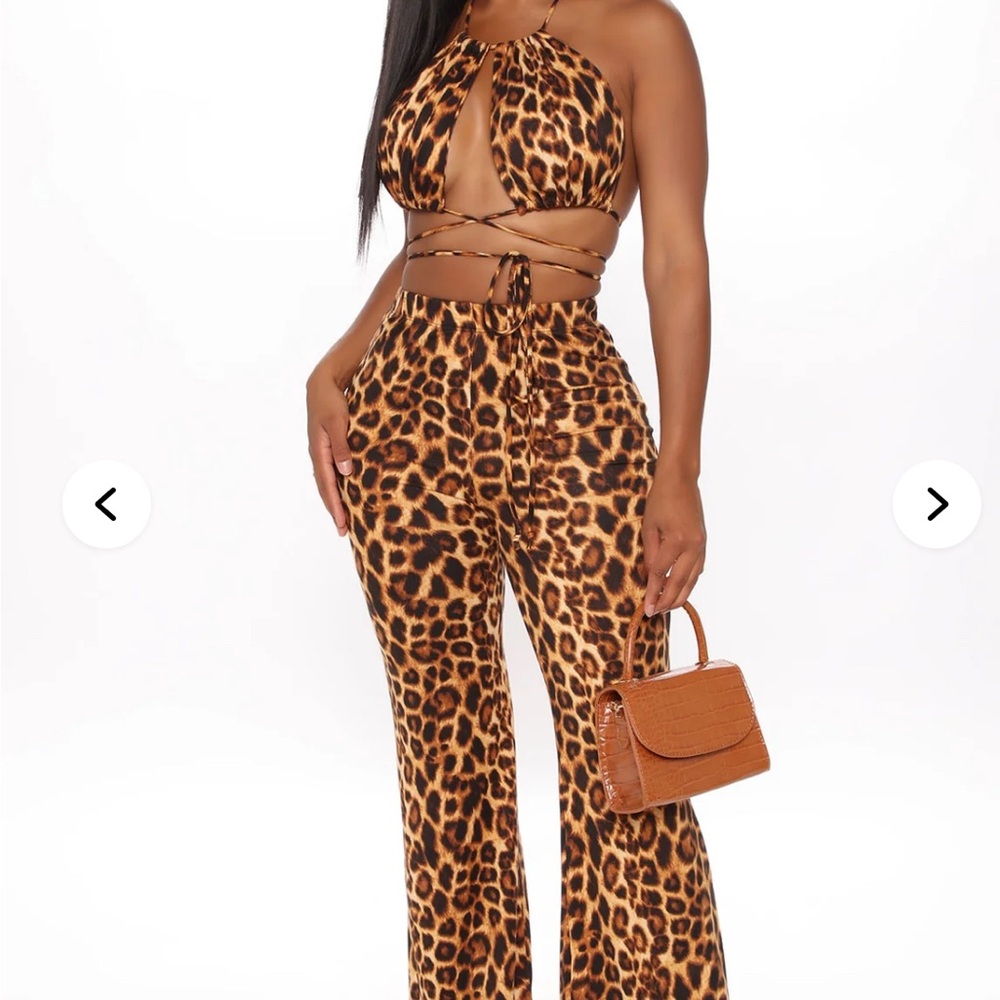 Leopard Print Fashion Nova Set